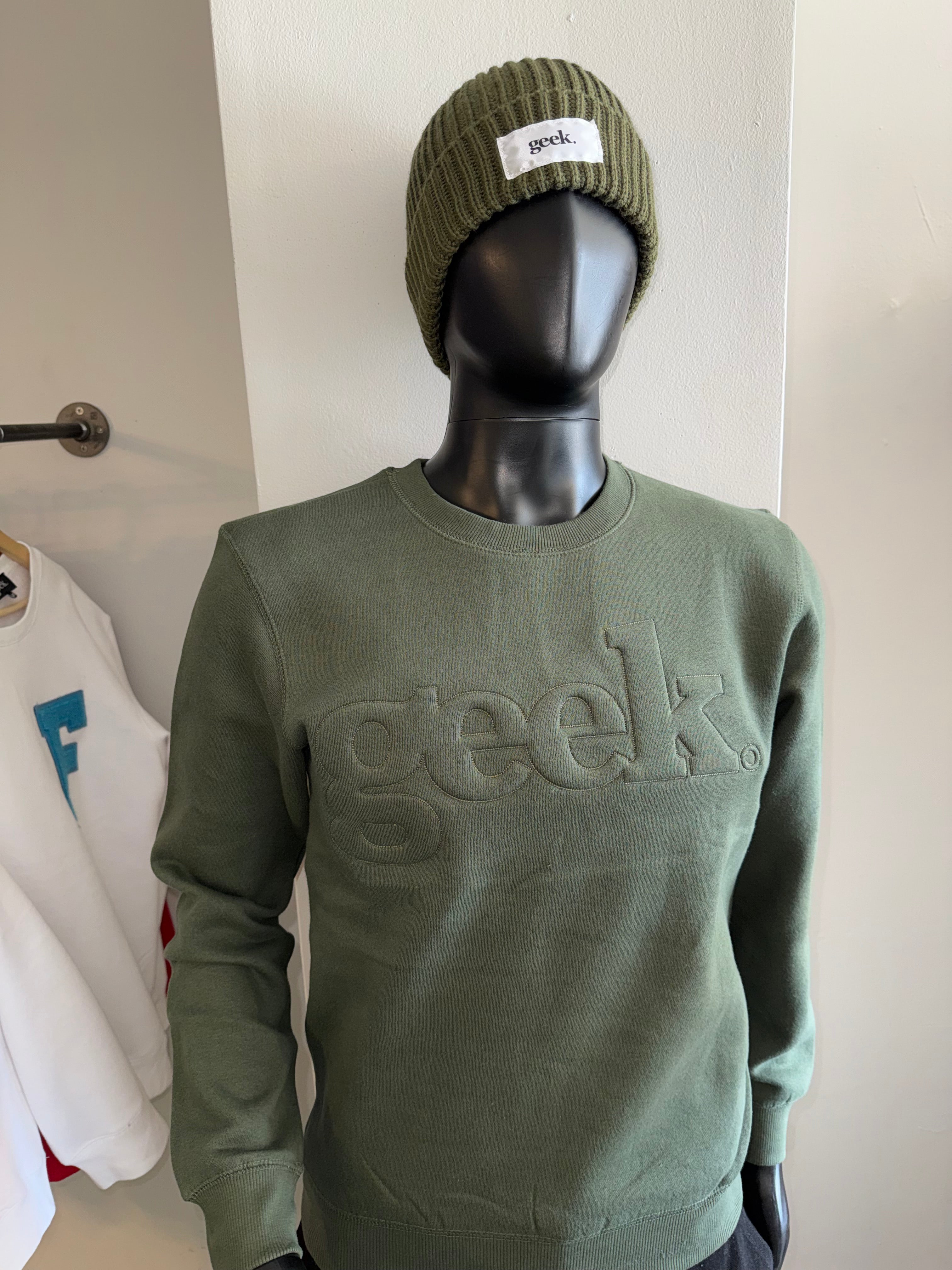 Fashion Geek 3D crewneck