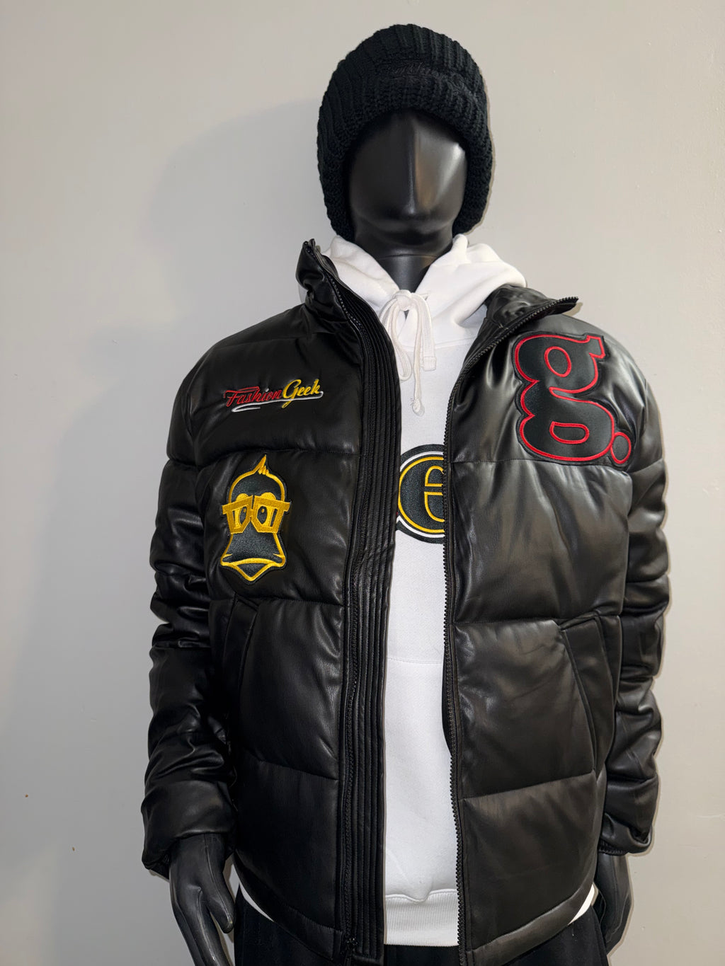 Fashion Geek Vegan colorful puffer