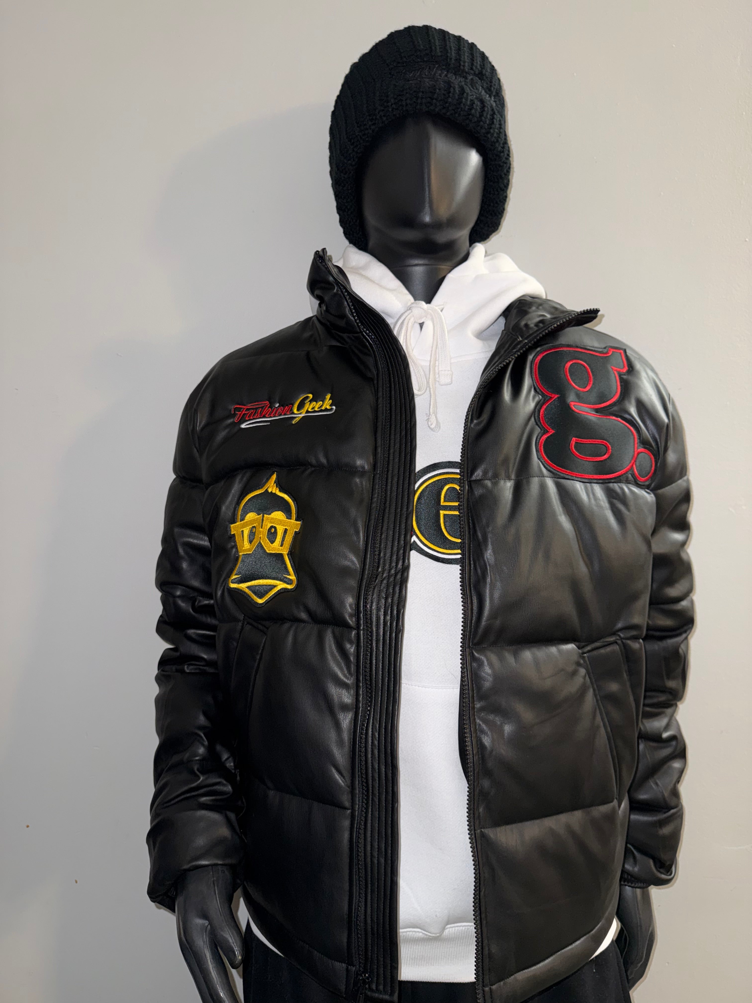 Fashion Geek Vegan colorful puffer